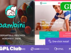 Bambini 1 0 7 Kindergarten Pre School Theme