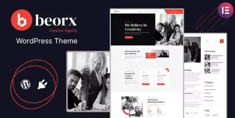 Beorx Creative Agency Wordpress Theme
