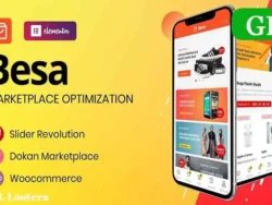 Besa Elementor Marketplace Woocommerce Theme