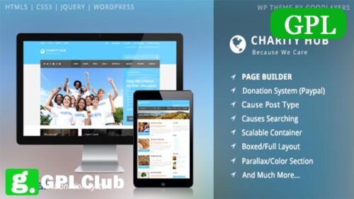 Charity Hub 2 1 Nonprofit Fundraising Wordpress Theme