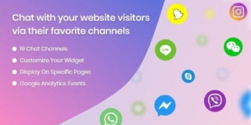 Chaty 2 9 4 Whatsapp Messenger Telegram Email Sms Maps Chat Call Button