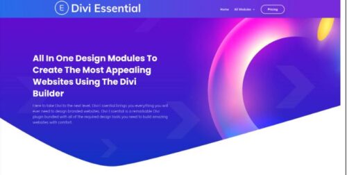 Divi Essential 4 6 0 Divi Extension For Next Label Modules