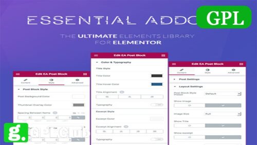 Essential Addons For Elementor Pro Plugin