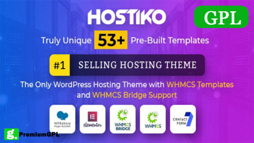 Hostiko Wordpress Whmcs Hosting Theme