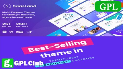 Saasland Wordpress Theme For Startup