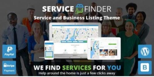 Service Finder 3 5 Provider And Business Listing Wordpress Theme