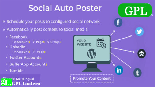 Social Auto Poster 4 0 7 Wordpress Plugin