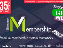 Ultimate Membership Pro 9 4 3 Wordpress Plugin