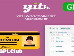 Yith Woocommerce Membership Wordpress Plugin